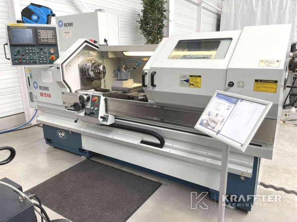 Drehmaschine mit numerischer Steuerung ROMI M 510 90065 Werkzeugmaschinen Gebraucht