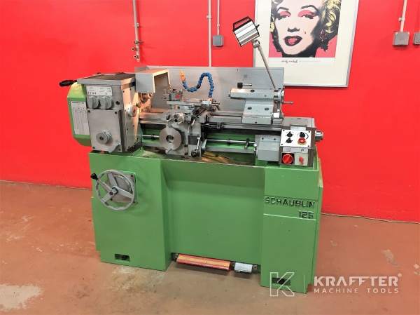 Konventionelle Drehmaschine - SCHAUBLIN 125 C  - 20689-897