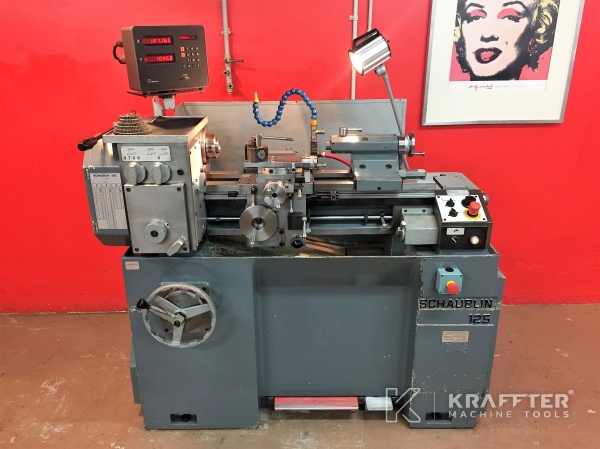 Konventionelle Drehmaschine - SCHAUBLIN 125 C  - 20689-895
