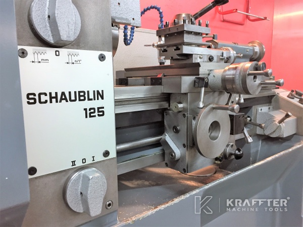 Gebrauchtmaschine zum Drehen SCHAUBLIN 125 B 20689-889