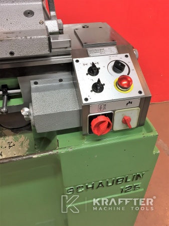 Konventionelle Drehmaschine SCHAUBLIN 125 C 20689-897 Gebrauchte Werkzeugmaschinen