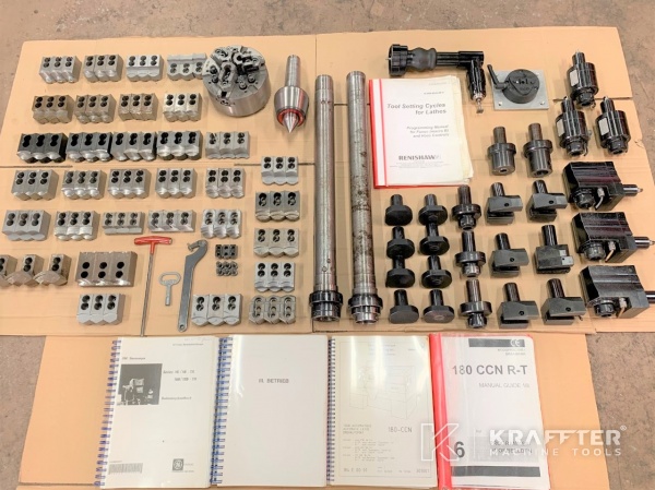 Ersatzteile, Zubehör und Werkzeuge für CNC Drehmaschine SCHAUBLIN 180 CNC R-TM A2-5 20689-958