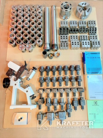 Maschinenausrüstung, Zubehör für CNC Drehmaschine SCHAUBLIN 180 R-TM A2-6 20689-946