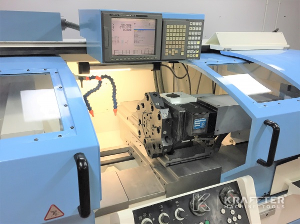 CNC Drehmaschine gebraucht für die Metallbearbeitung - SCHAUBLIN 180 CCN R-TM 3 Achsen 20689-916