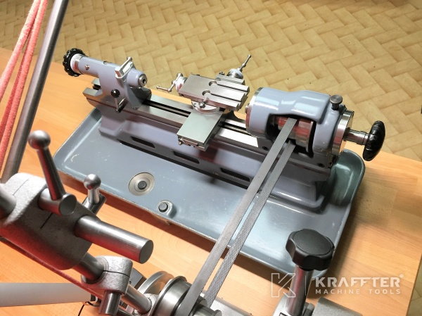 Präzisionsbearbeitung mit gebrauchten Konventionelle Drehmaschine SCHAUBLIN 70 20689-919