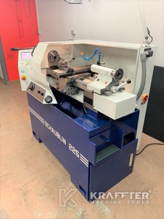 Hochpräzisions-Drehmaschine SCHAUBLIN 225 20689-952 Gebrauchte Werkzeugmaschinen