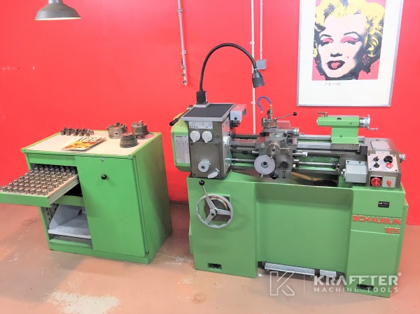 Konventionelle Drehmaschine - SCHAUBLIN 125 C  - 20689-875