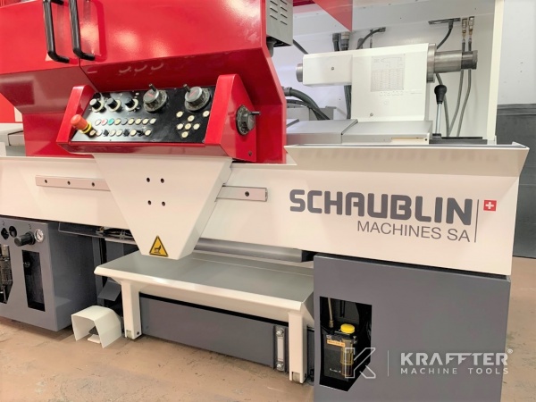 Präzisionsdrehmaschine SCHAUBLIN 180 CNC R-TM A2-5 20689-958 | KRAFFTER – Gebrauchte Werkzeugmaschinen