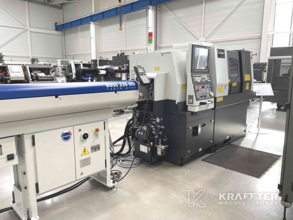 Werkzeugmaschine GOODWAY SW 32 mit Stangenlader 90059