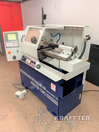 Werkzeugmaschine zum Drehen SCHAUBLIN 225 TM-CNC 20689-943