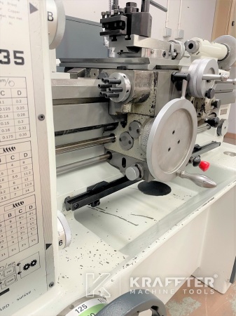 Feinmechanik : Konventionelle Drehmaschine SCHAUBLIN 135 20689-978