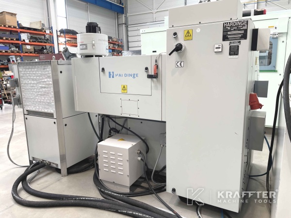 Präzisionsbearbeitung mit gebrauchten CNC Drehmaschine HARDINGE Super Precision GT 27 SP 90087