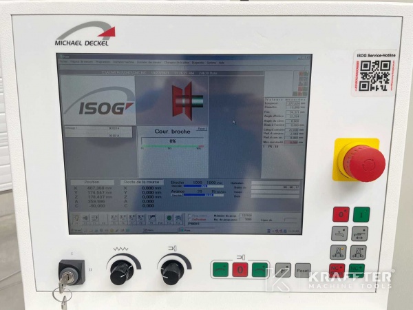Numerische Steuerung  (cnc und cn) ISOG Fortis 20689-989