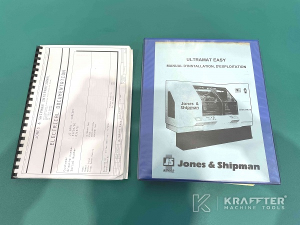 Bedienungsanleitungen für CNC Rundschleifmaschine JONES & SHIPMAN Ultramat Easy 650 20690-005